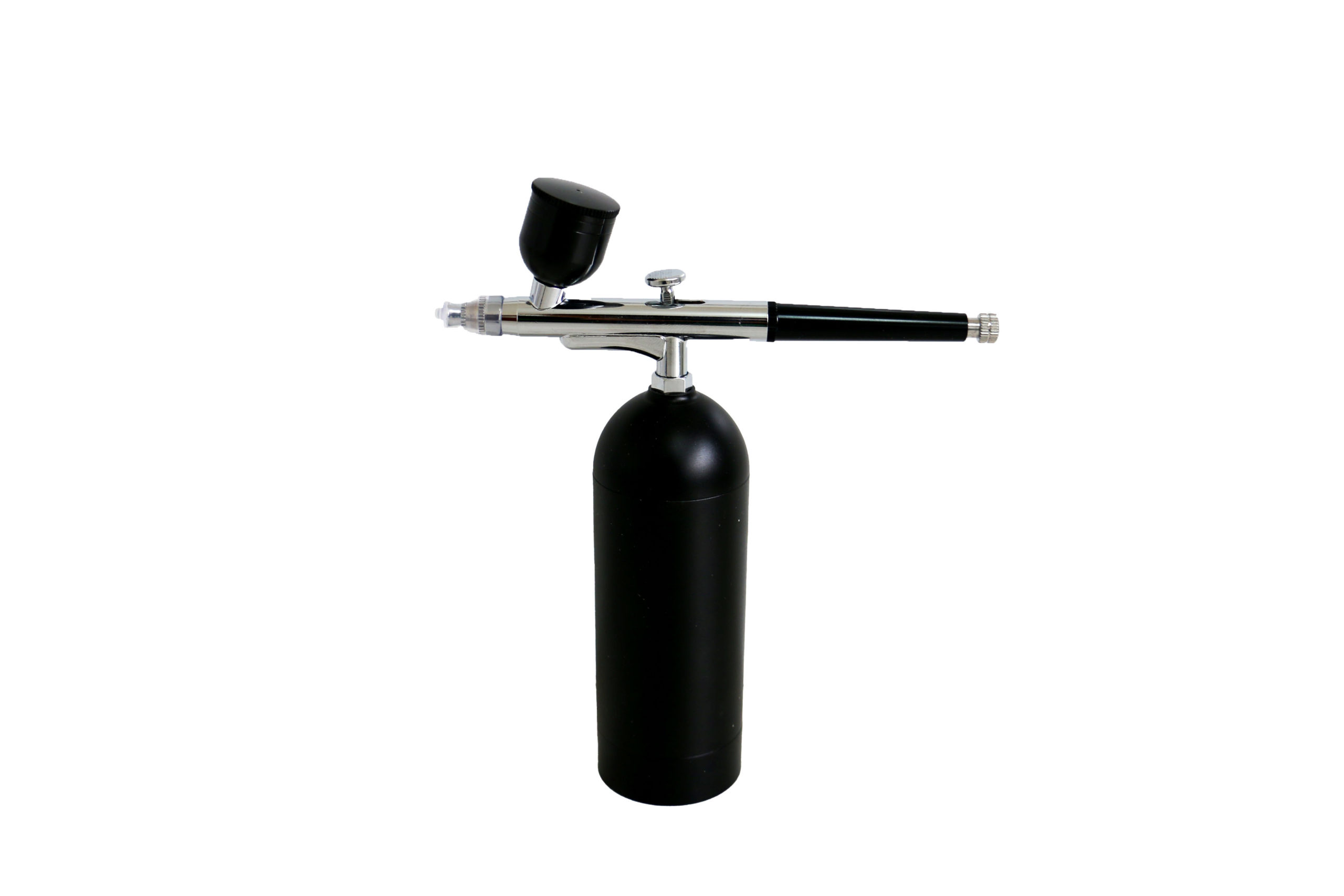 Cordless Portable Airbrush & Rechargeable Compressor (Black)