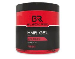 Black Red Hair Gel Fiber