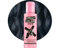 Crazy Color BLACK semi permanent hair colour cream 100ml