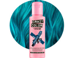 Crazy Color PEACOCK BLUE semi permanent hair colour cream 100ml