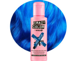 Crazy Color SKY BLUE semi permanent hair colour cream 100ml