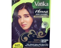 Vatika Henna Hair Colour Natural Black 60grm