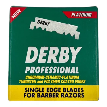 Derby Professional Single-Edge Razor Blades: Master Precision Shaving 100 Pack