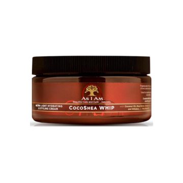 As I Am CocoShea Whip: Ultra-Light Hydrating & Styling Cream for Curls