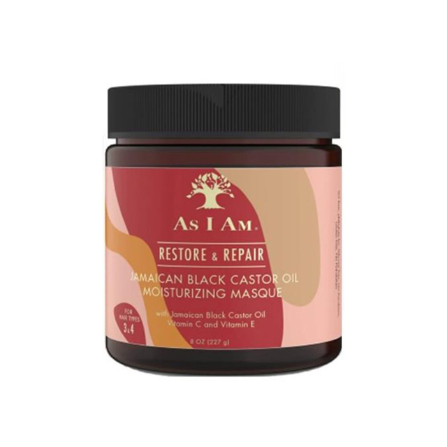 As I Am JBCO Moisturizing Masque 227g: Intense Repair & Growth for Curls