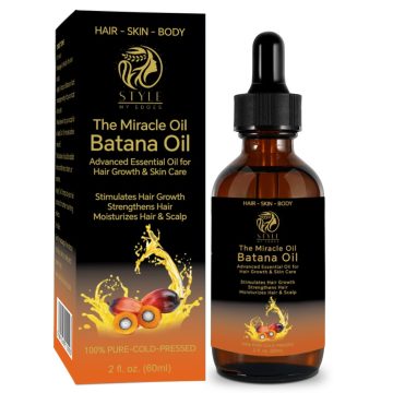 Batana Oil 2oz: Pure, Unrefined Elixir for Stronger, Shinier Hair