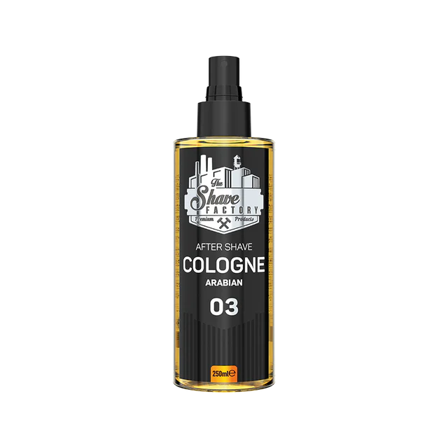 The Shave Factory Arabian Aftershave Cologne: Exotic Comfort & Lasting Scent