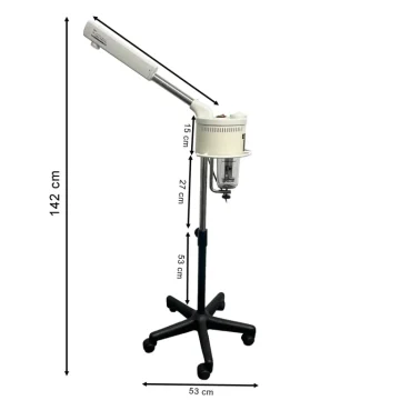 Eson Facial Steamer 700W: Experience Hot & Cold Ozone Steaming