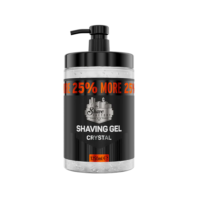 The Shave Factory Shaving Gel: Smooth Glide & Skin Protection for a Perfect Shave