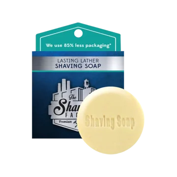 The Shave Factory Shaving Soap: Rich Lather & Classic Shave for Men
