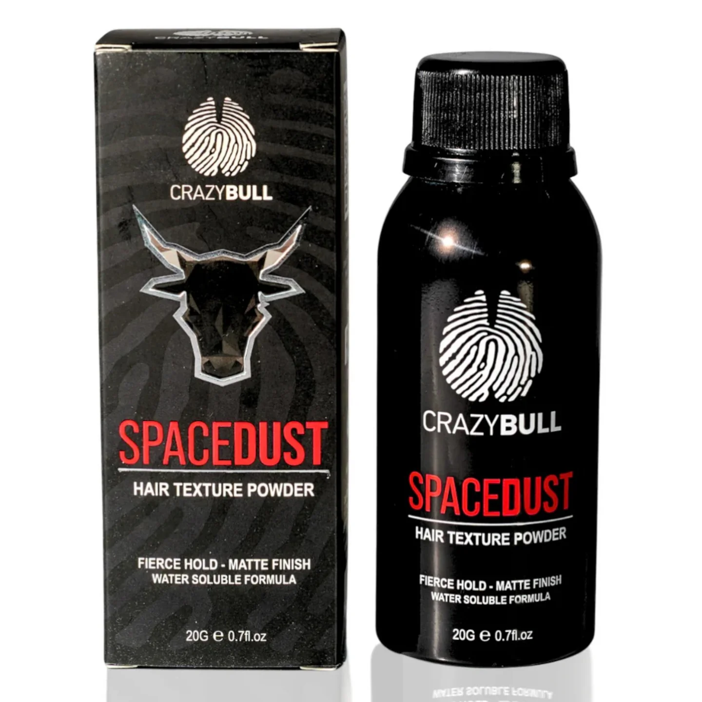 Crazy Bull Space Dust Hair Powder: Unleash Gravity-Defying Volume & Matte Texture 4