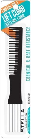 Stella Collection Metal Pik Lift Comb 2432: The Ultimate Tool for Volumizing & Detangling