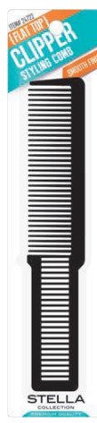Stella Collection Flat Top Clipper Styling Comb 24722: The Ultimate Tool for Barbers & Stylists
