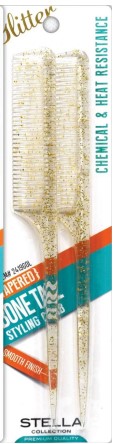 Magic Collection Glitter Bone Tail Comb Gold: The Ultimate Tool for Precision Styling