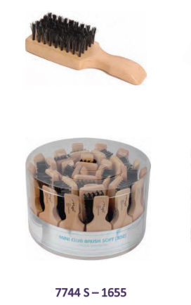 Magic Collection Mini Club Brush Soft 7744S: Ultimate Brush for Polished Waves & Shine