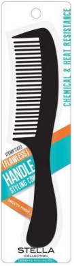 Stella Flawless Handle Styling Comb 2422 – Heat & Chemical Resistant
