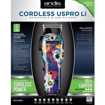 Andis Cordless USPro Li Clipper: The Versatile Barber’s Tool