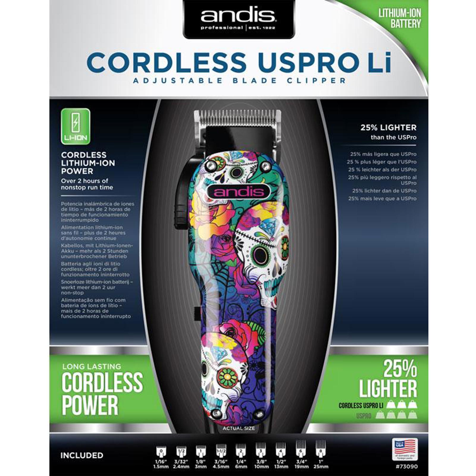 Andis Cordless USPro Li Clipper: The Versatile Barber’s Tool
