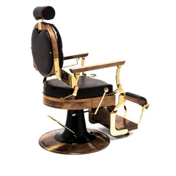 Cresis Global Barber Equipment Barber Chair CRK116: Heavy-Duty Professional Reclining Styling Furniture