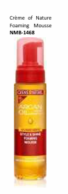 Creme Of Nature Argan Oil Style and Shine Foaming Mousse