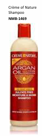Creme Of Nature Argan Oil Sulfate-Free Moisture & Shine Shampoo 354ml