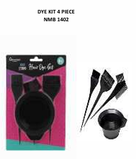 Dye Kit 4 Piece: Professional Hair Coloring Tools for Precision