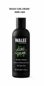 WALEE Professional Curl Cream – 200ml Soften & Moisturize Formula