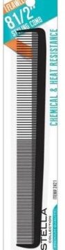Stella Collection 8.5-inch professional styling comb, chemical and heat resistant packaging, item 2421