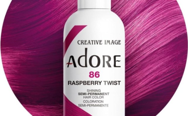 Raspberry Twist Hair Dye 86 by Adore Creative Image