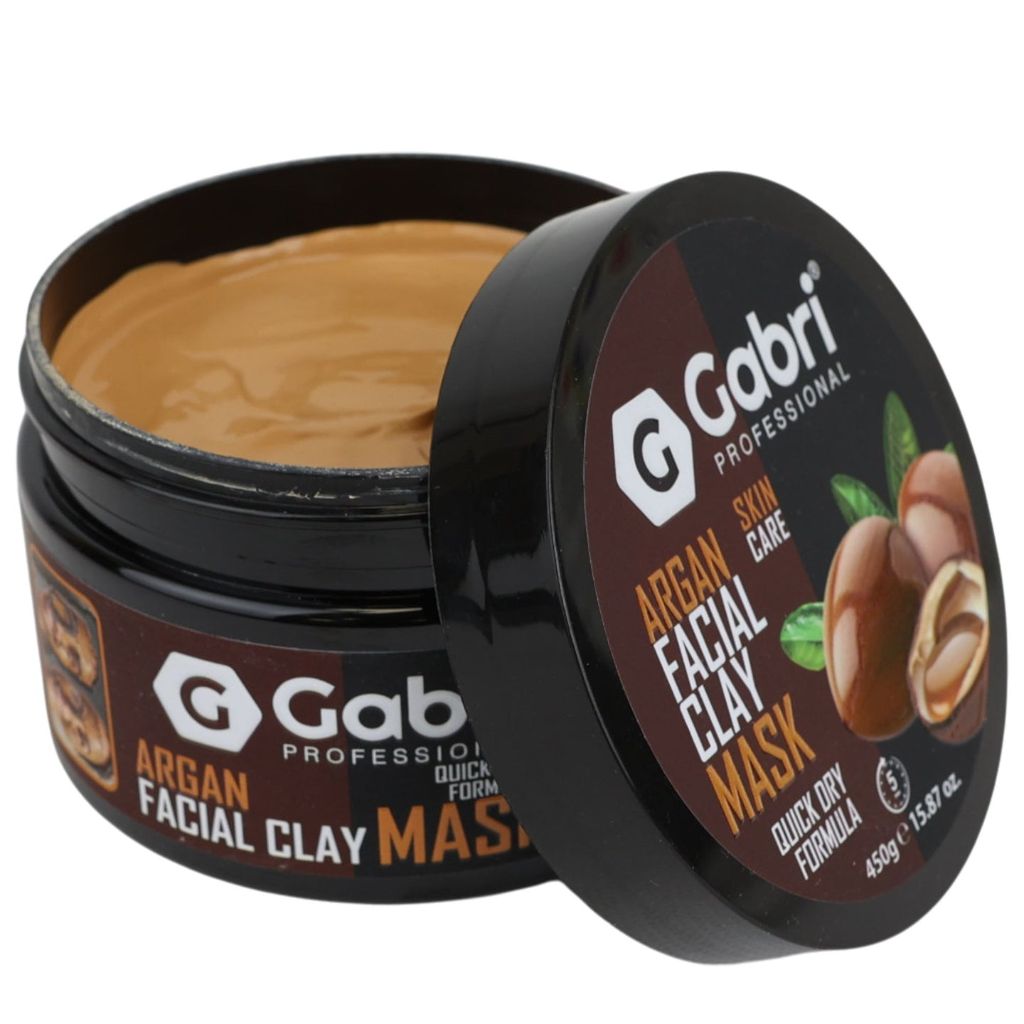 Gabri Professional Argan Facial Clay Mask 450g 2 Gabri Professional Argan Facial Clay Mask 450g - Image 2