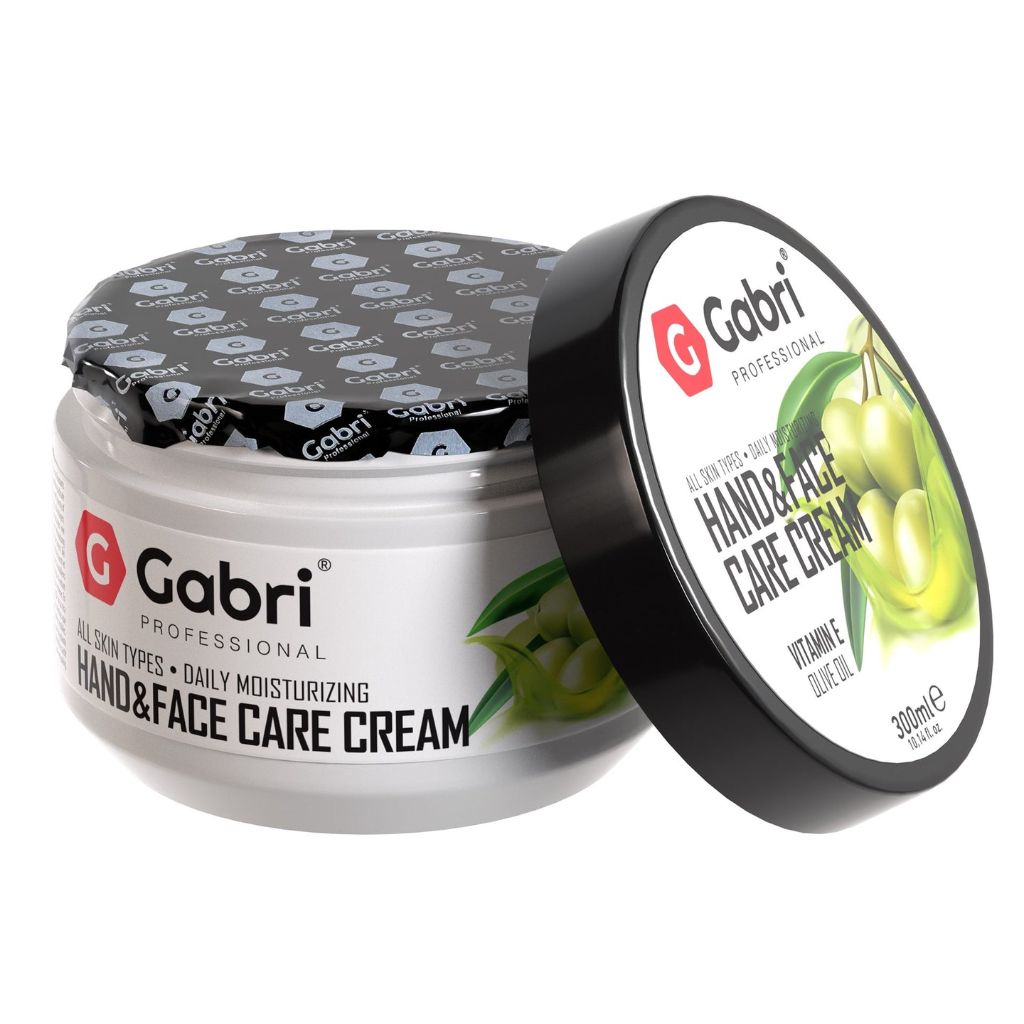Gabri Professional Olive Oil Hand & Face Care Cream 300ml 3 Gabri Professional Olive Oil Hand & Face Care Cream 300ml - Image 3