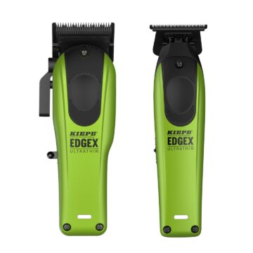 Kiepe Professional EdgeX Ultrathin Clipper & Trimmer Combo – Green