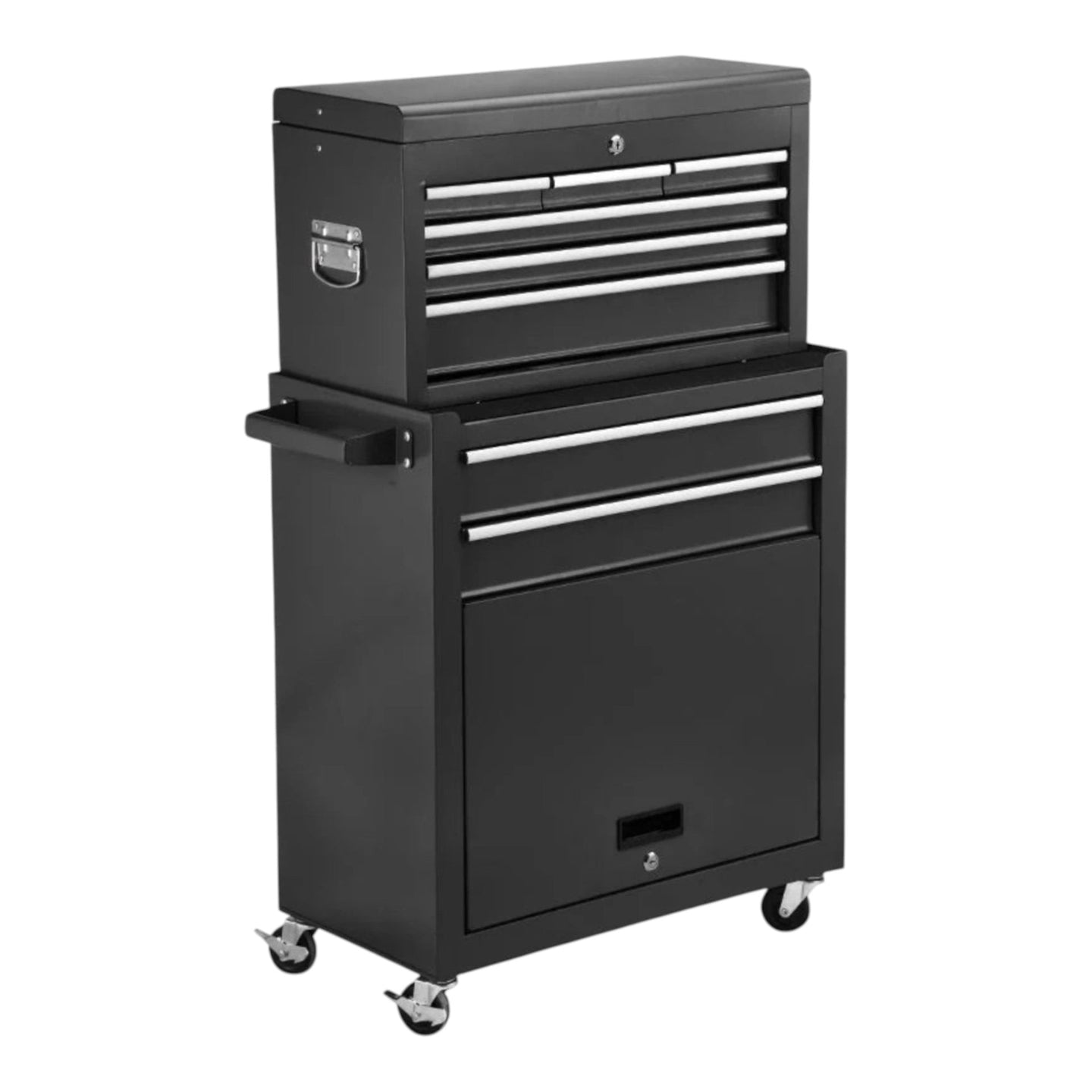 Professional 8-Drawer Barber Tool Chest: Ultimate 2-in-1 Set