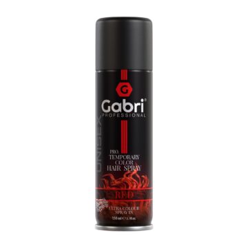 Gabri Professional Pro Temporary Hair Colour Spray Red 150ml: Instant Vibrant Colour for Bold Styling