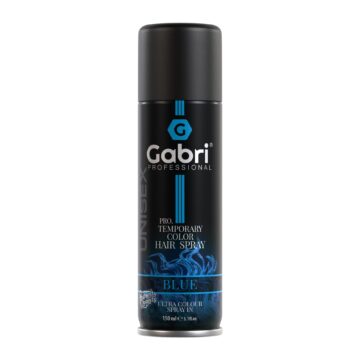 Gabri Professional Pro Temporary Hair Colour Spray Blue 150ml: Instant Cool-Tone Transformation for Bold Styling