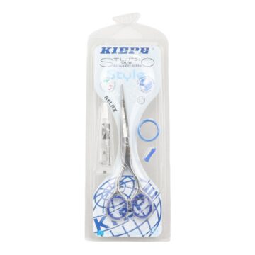 Kiepe 2431 Studio Relax-TH Ergonomic Thinning Scissors 5.5 Inch (14cm): Masterpiece of Professional Advanced Precision Integration and Fiber Resilience