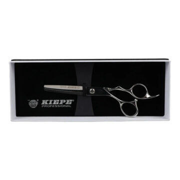 Kiepe 2816 Monster Cut Razor Edge Semi-Offset Left Hand Scissors 6 Inch (16cm) & 2816T30 Thinning Set: Masterpiece of Professional Advanced Precision Integration and Fiber Resilience