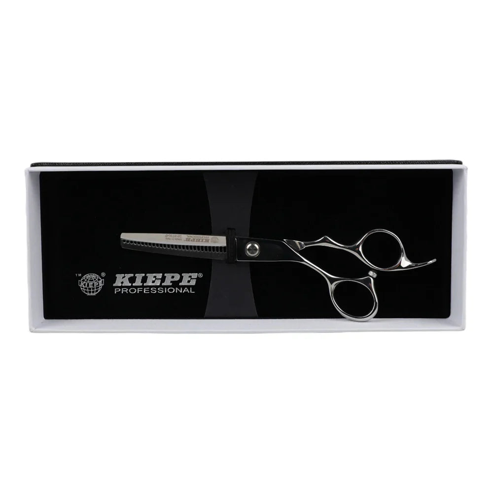 Kiepe 2816 Monster Cut Razor Edge Semi-Offset Left Hand Scissors 6 Inch (16cm) & 2816T30 Thinning Set: Masterpiece of Professional Advanced Precision Integration and Fiber Resilience