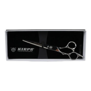 Kiepe 2816 Monster Cut Razor Edge Semi-Offset Left Hand Scissors 6.5 Inch (17cm) Masterpiece of Professional Advanced Precision Integration and Fiber Resilience