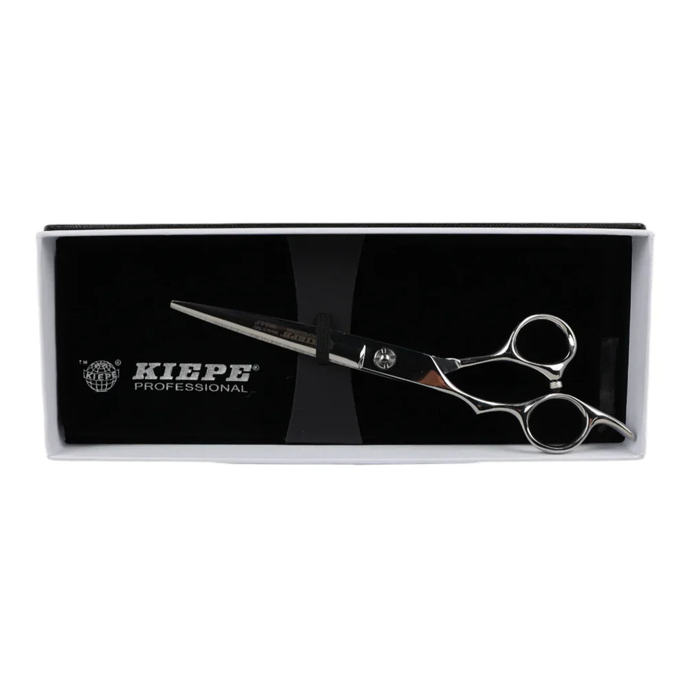 Kiepe 2816 Monster Cut Razor Edge Semi-Offset Left Hand Scissors 6.5 Inch (17cm) Masterpiece of Professional Advanced Precision Integration and Fiber Resilience