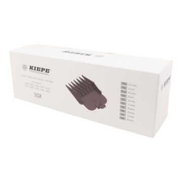 Kiepe Clipper Attachment Comb Guard Set – 10pcs 633.1 Elite Tapering Attachment