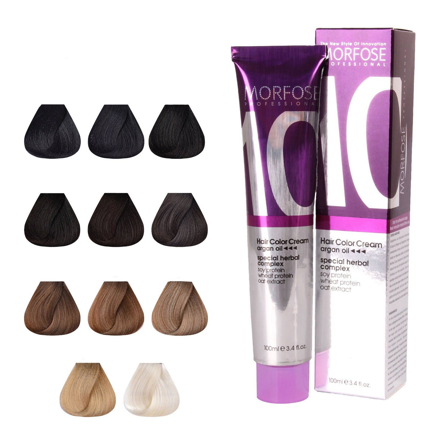 Morfose 10 Professional Hair Colour Cream 100 ml High-Performance Matrix — Revolutionary Power Unleashed 12 Morfose 10 Professional Hair Colour Cream 100 ml High-Performance Matrix — Revolutionary Power Unleashed - Image 12