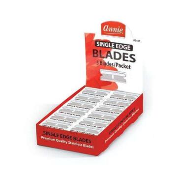 Annie Single Edge Premium Quality Stainless Blades 5 Count: Ultimate Source of Vitality