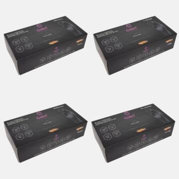 Gabri Black Premium Non-Slip Disposable Gloves 100pcs: Ultimate Salon & Barber Protection for Confident Handling