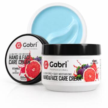 Gabri Professional Hand & Face Care Cream 300ml: Powerful Moisture Boost for Soft, Radiant-Looking Skin