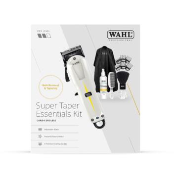 Wahl Cordless Super Taper Essentials Kit: Ultimate Source of Vitality