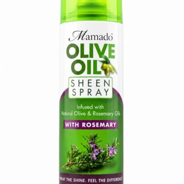 Mamado Olive Oil Sheen Spray with Rosemary 500ml – Ultimate Nourishing Hair Shine Spray