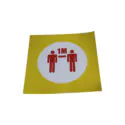 Social distancing Stickers